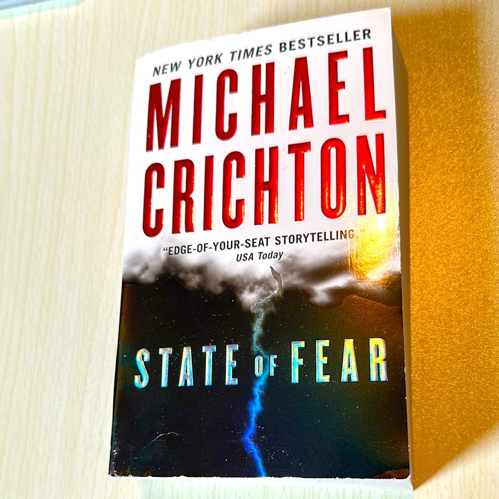 Michael Crichton 'State of Fear' Book